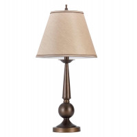Coaster Furniture 901254 Cone shade Table Lamps Bronze and Beige (Set of 2)